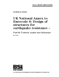 NA to BS EN 1998-6:2005
