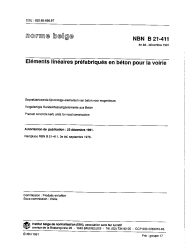 NBN B 21-311/A1:1994