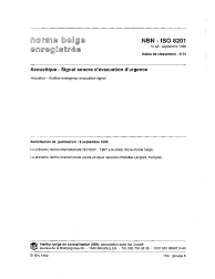 NBN ISO 8201:1992