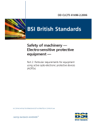 DD CLC/TS 61496-2:2006