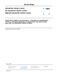 NBN EN ISO/ASTM 52936-1:2023