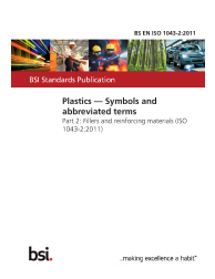 BS EN ISO 1043-2:2011
