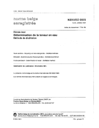 NBN ISO 9029:1991