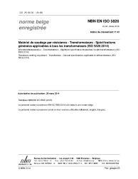 NBN EN ISO 5826:2014