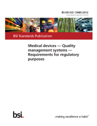 BS EN ISO 13485:2012