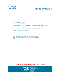UNE-EN ISO 16266-2:2022