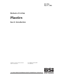 BS 2782-0:1992