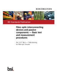 BS EN 61300-2-37:2016