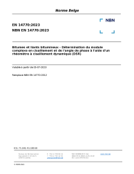 NBN EN 14770:2023