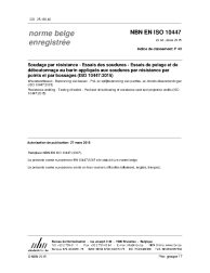 NBN EN ISO 10447:2015