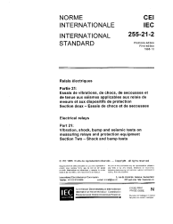 IEC 60255-21-2:1988