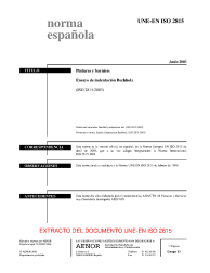 UNE-EN ISO 2815:2003 (R2008)