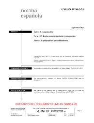 UNE-EN 50290-2-25:2014 (R2021)