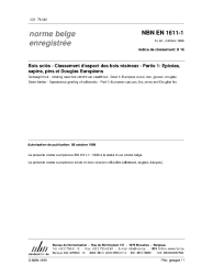 NBN EN 1611-1:1999