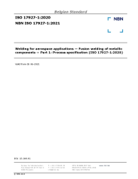 NBN ISO 17927-1:2021