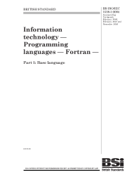 BS ISO/IEC 1539-1:2004