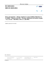 NBN EN 3639:2021