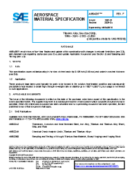 SAE AMS 4897F:2025-04-14
