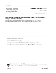 NBN EN ISO 9241-110:2006