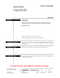 UNE-EN ISO 8325:2005 (R2009)