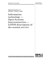 BS ISO/IEC TR 9571:1989