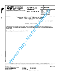 SAE AMS 6436C:2001-06-01