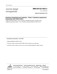 NBN EN ISO 8835-2:2009
