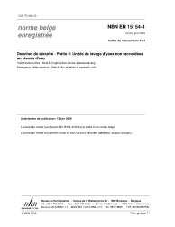 NBN EN 15154-4:2009