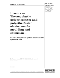 BS EN ISO 14910-1:2006