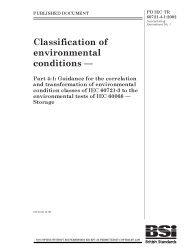 PD IEC/TR 60721-4-1:2002