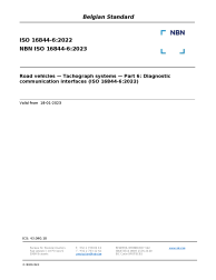 NBN ISO 16844-6:2023