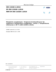 NBN EN ISO 21028-1:2016