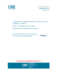 UNE-EN 74-2:2022