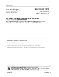 NBN EN ISO 17070:2006