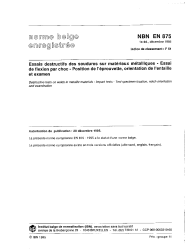 NBN EN 875:1995