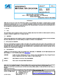 SAE AMS 4475C:2024-04-25