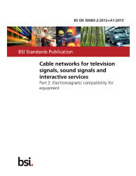 BS EN 50083-2:2012+A1:2015