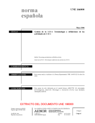 UNE 166000:2006 (R2015)