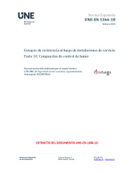 UNE-EN 1366-10:2023