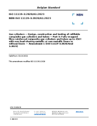 NBN ISO 11119-3:2020/A1:2023