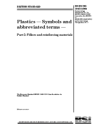 BS EN ISO 1043-2:2001