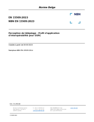 NBN EN 15509:2023