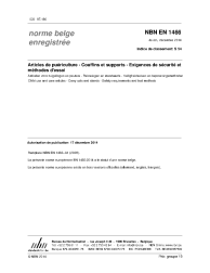 NBN EN 1466:2014