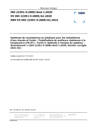 NBN EN ISO 22391-5:2009/A1:2021