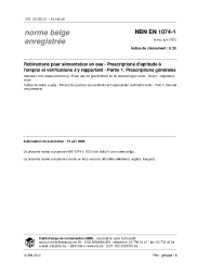 NBN EN 1074-1:2000
