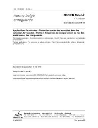 NBN EN 45545-2:2013
