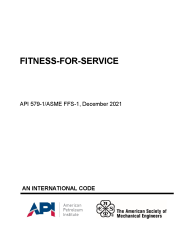 ASME API 579-1/ASME FFS-1-2021