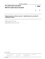 NBN EN 12467:2012+A2:2018
