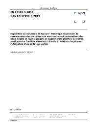 NBN EN 17199-5:2019