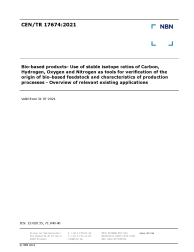 CEN/TR 17674:2021